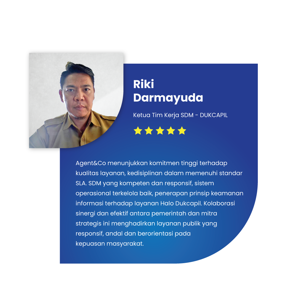 Testimonial Riki - DUKCAPIL